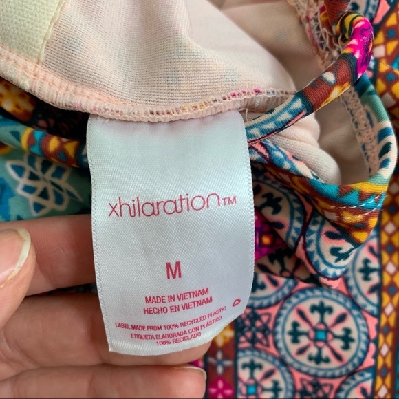 Xhilaration Medallion Print One Piece size Medium - Picture 3 of 4